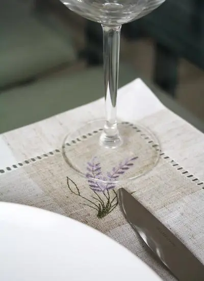 Kinsale Lavender Tray Cloth